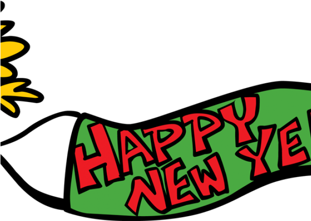 Happy New Year Clipart Banner - Happy New Year Clipart Banner (640x480)
