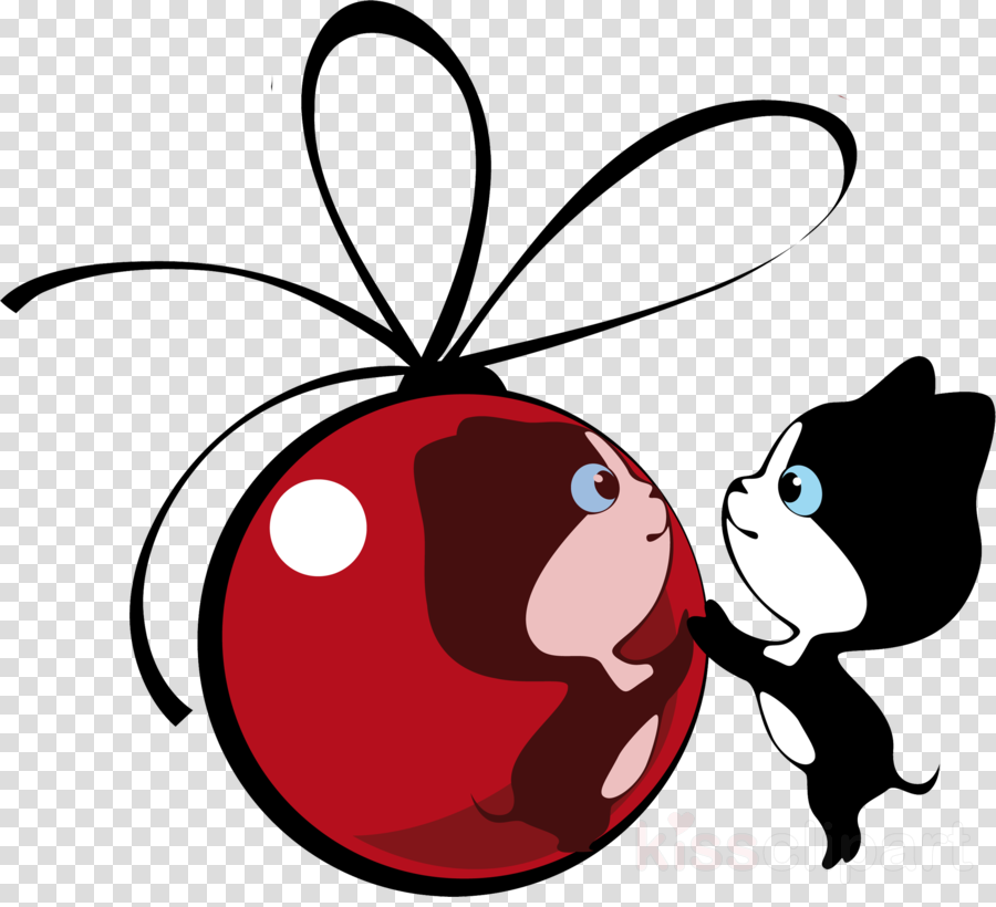 New Year Clipart Cat Christmas Day New Year - New Year Clipart Cat Christmas Day New Year (900x820)