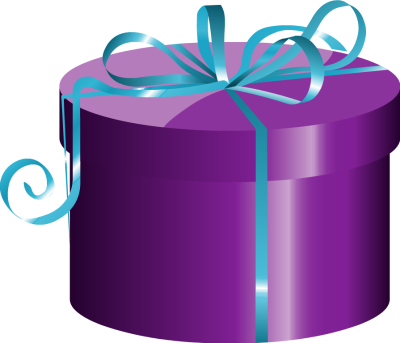 Birthday Present Clipart Pink Birthday - Birthday Present Clipart Pink Birthday (400x343)