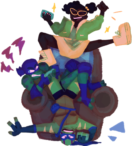 Took Me Long Enough, But Here's My @tmnt Secret Santa - Took Me Long Enough, But Here's My @tmnt Secret Santa (500x500)