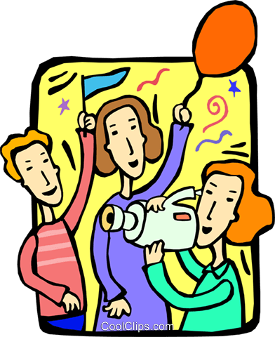 Woman With A Video Camera Royalty Free Vector Clip - Woman With A Video Camera Royalty Free Vector Clip (392x480)