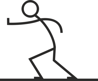 Stick Figure Animation Download Computer Icons Silhouette - Stick Figure Animation Download Computer Icons Silhouette (413x340)