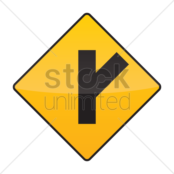 Road Junction Sign Clipart Traffic Sign Intersection - Road Junction Sign Clipart Traffic Sign Intersection (600x600)