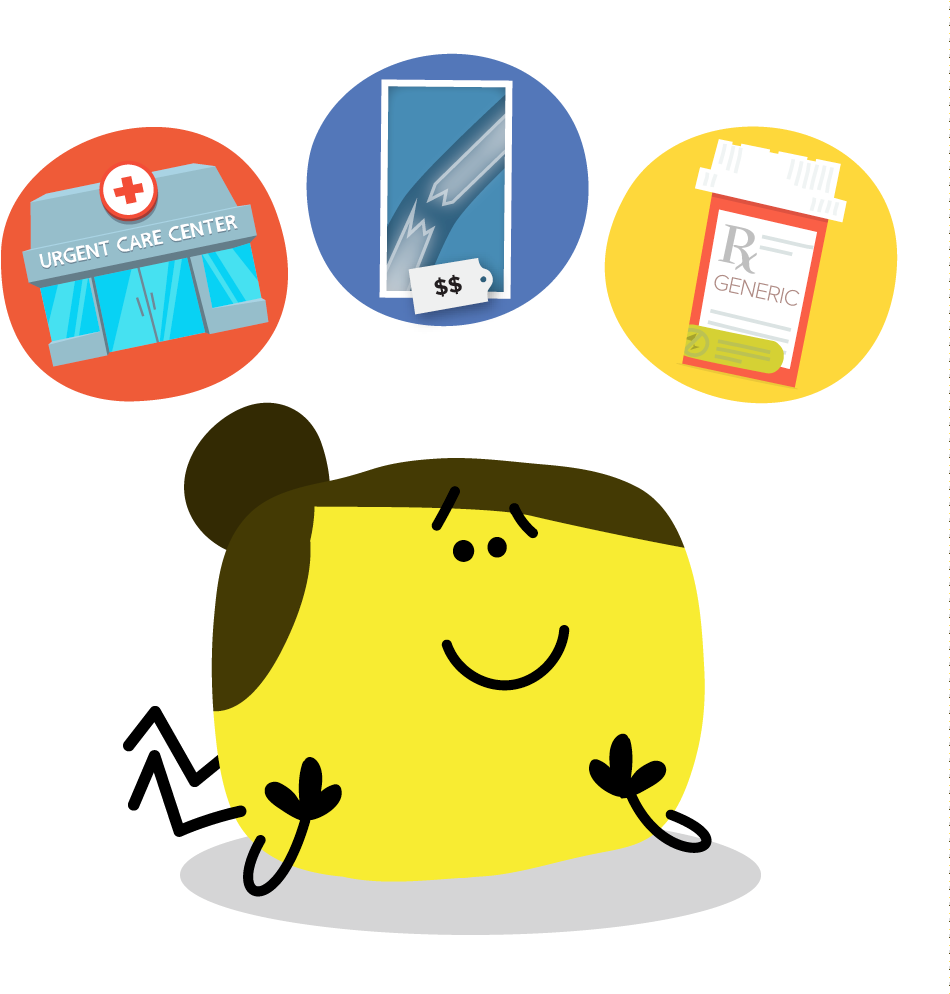 Alex Yellow Blobby - Alex Yellow Blobby (1000x1000)