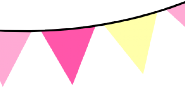 Bunting Clipart Cute - Bunting Clipart Cute (640x480)