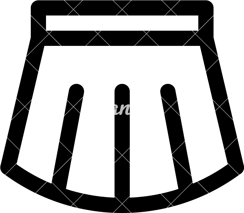 Short Skirt Icon Art - Short Skirt Icon Art (800x800)