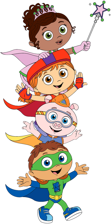 Super Why Clip Art - Super Why Clip Art (435x873)