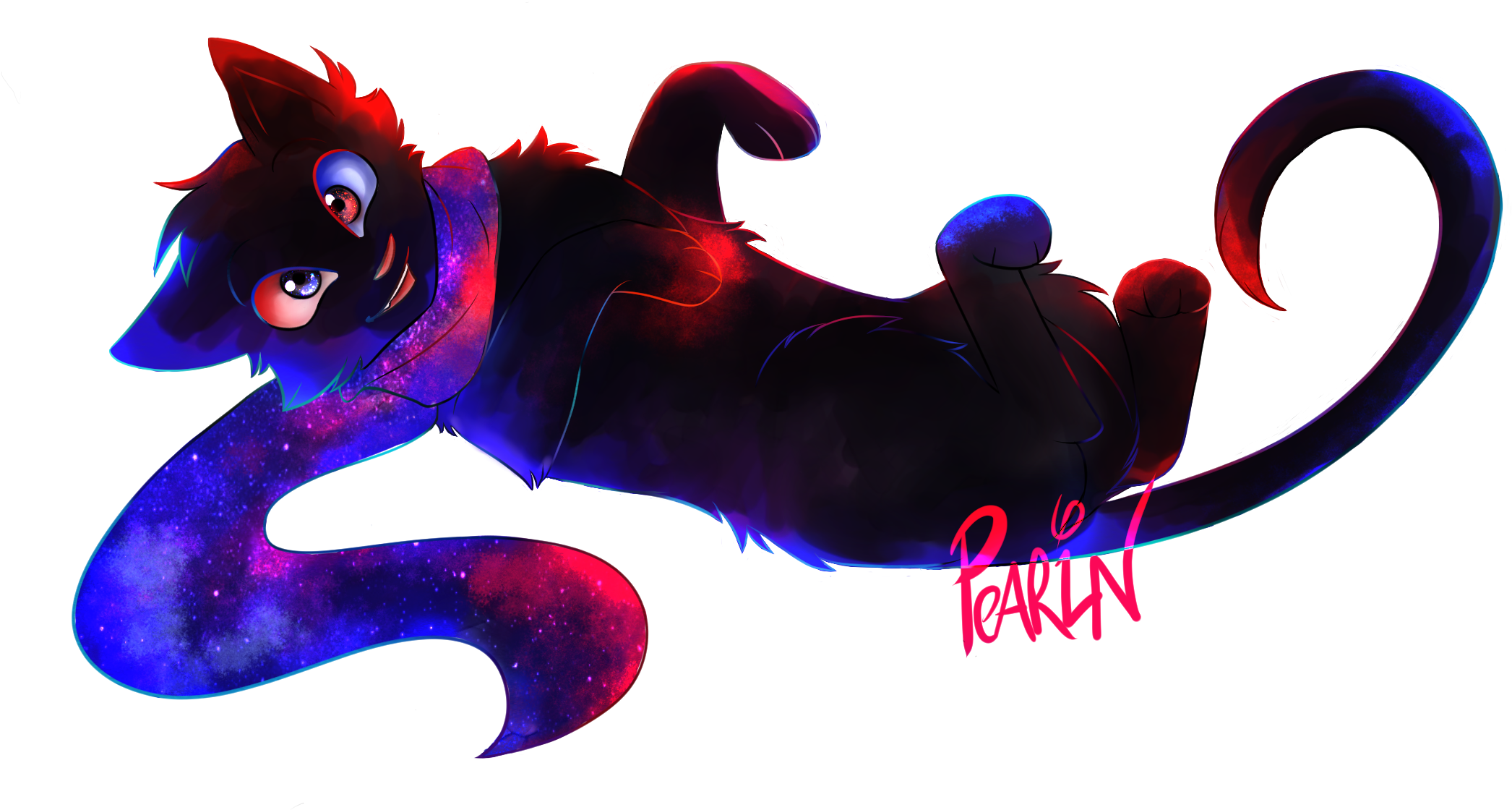 Space Cat Volume Ii Transparent Bg By Pearin On Deviantart - Space Cat Volume Ii Transparent Bg By Pearin On Deviantart (2215x1326)