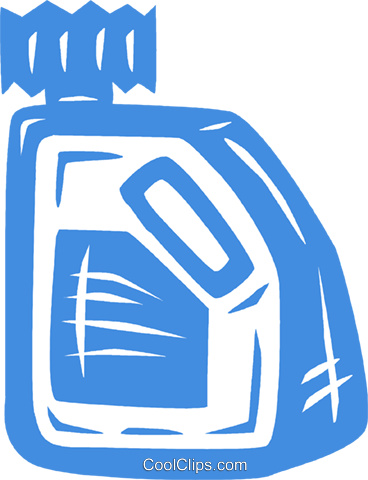 Gasoline Container Royalty Free Vector Clip Art Illustration - Gasoline Container Royalty Free Vector Clip Art Illustration (368x480)