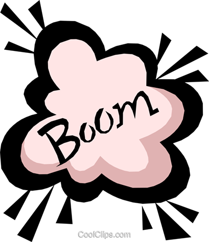 Explosion Royalty Free Vector Clip Art Illustration - Explosion Royalty Free Vector Clip Art Illustration (414x480)