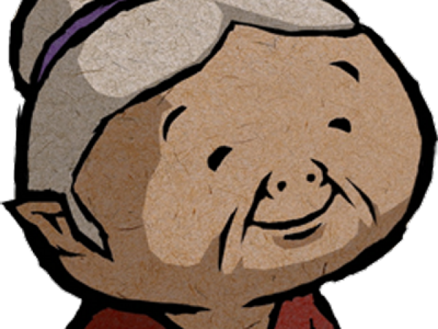 Brown Clipart Grandmother - Brown Clipart Grandmother (640x480)