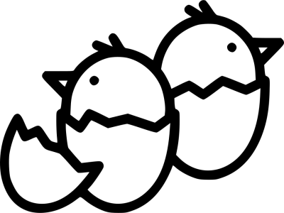 Chicken Egg Hatch Cute Chickling Svg Png Icon Free - Chicken Egg Hatch Cute Chickling Svg Png Icon Free (400x300)