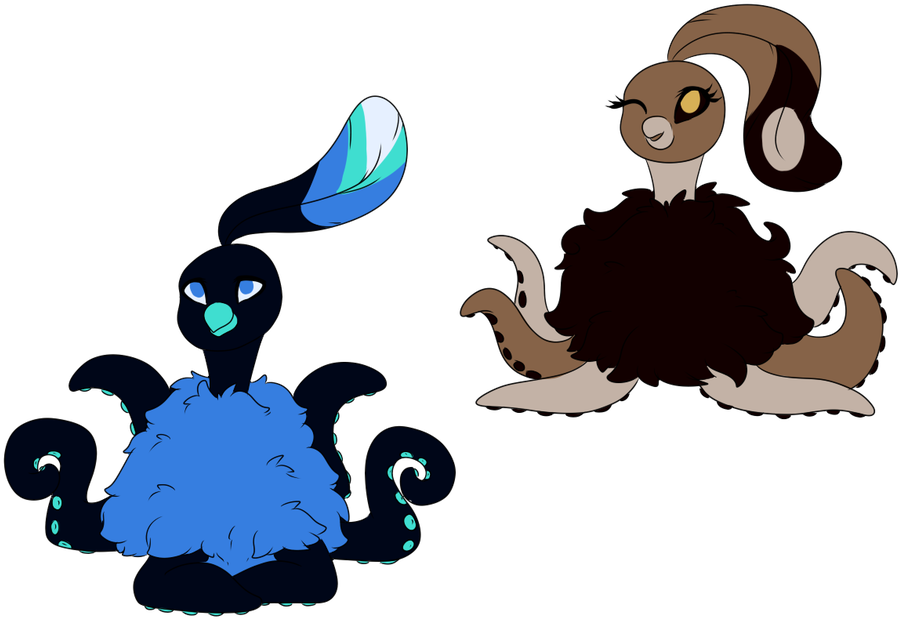 Hatching Squidchickens By Wildanimekittykat - Hatching Squidchickens By Wildanimekittykat (1019x784)