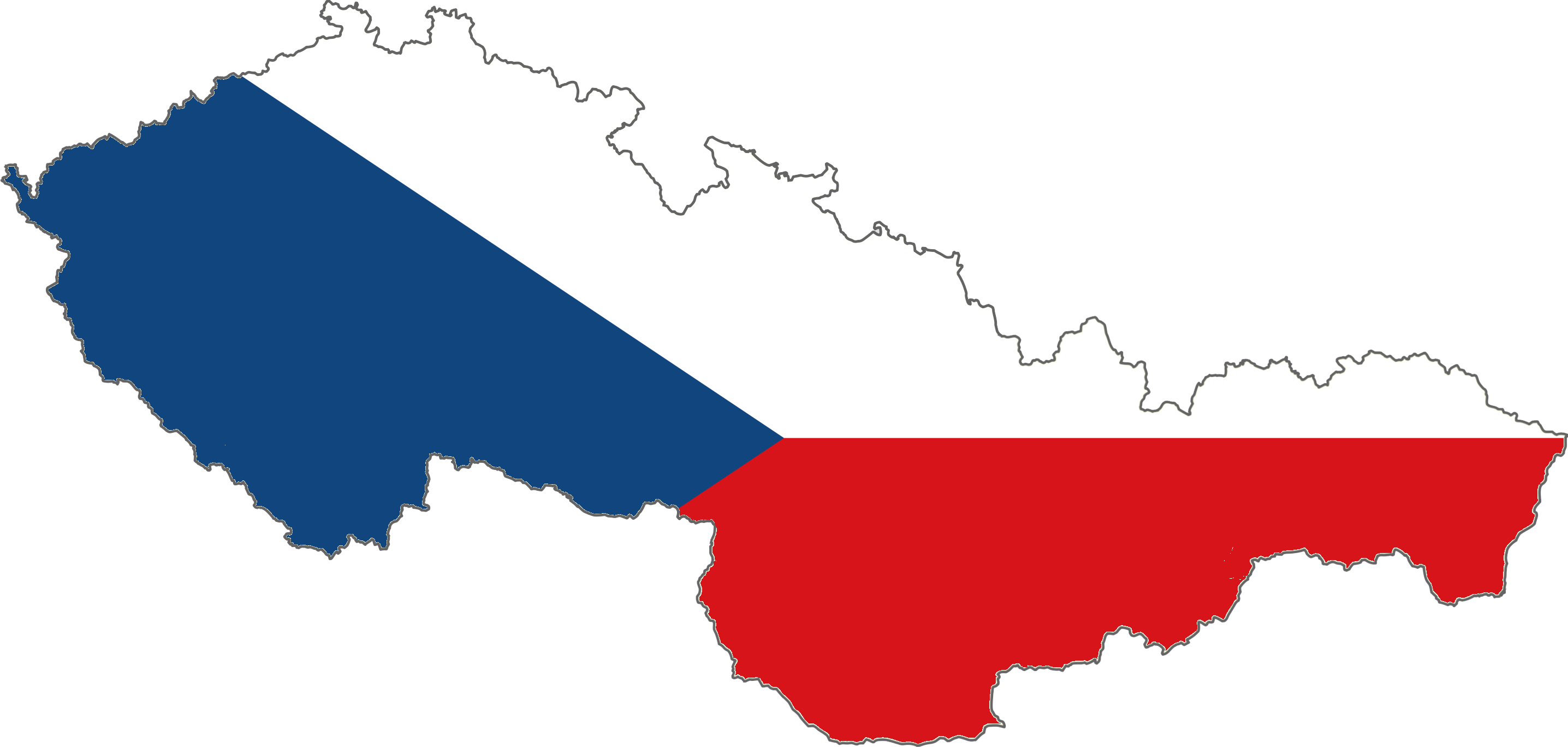 Jpg Transparent Library File Flag Map Of Czechoslovak - Jpg Transparent Library File Flag Map Of Czechoslovak (2872x1367)