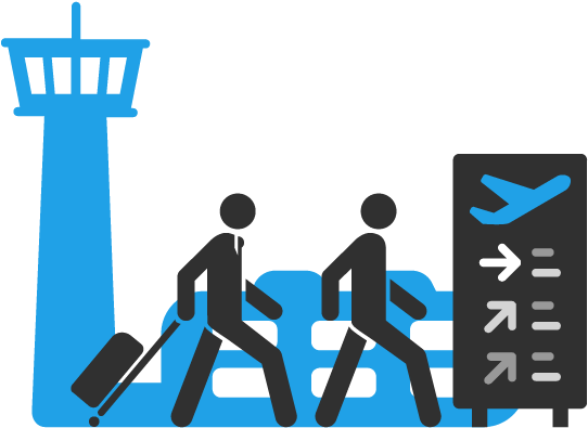 Airport Clipart Airport Lobby - Airport Clipart Airport Lobby (568x428)