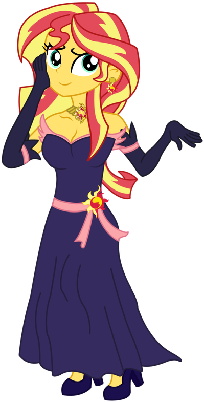 Sunset Shimmer Grand Banquet Formal Attire By Remcmaximus - Sunset Shimmer Grand Banquet Formal Attire By Remcmaximus (783x1020)
