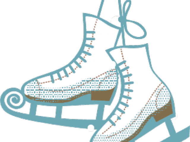 Ice Skates Clipart - Ice Skates Clipart (640x480)