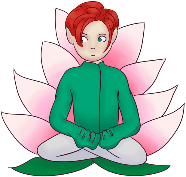 Meditating Maedhros By Coloredmarkers - Meditating Maedhros By Coloredmarkers (894x894)