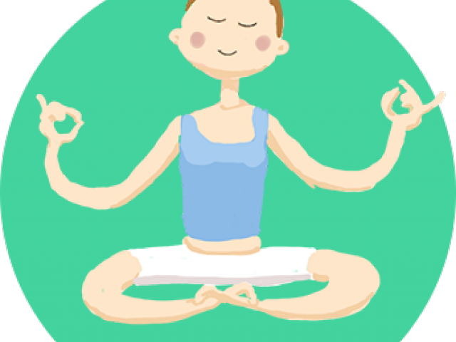 Meditation Clipart Bee - Meditation Clipart Bee (640x480)
