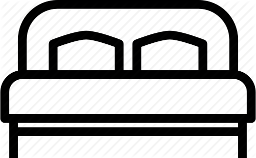 Bed Double Night Rest Sleep Icon Search Ⓒ - Bed Double Night Rest Sleep Icon Search Ⓒ (512x317)