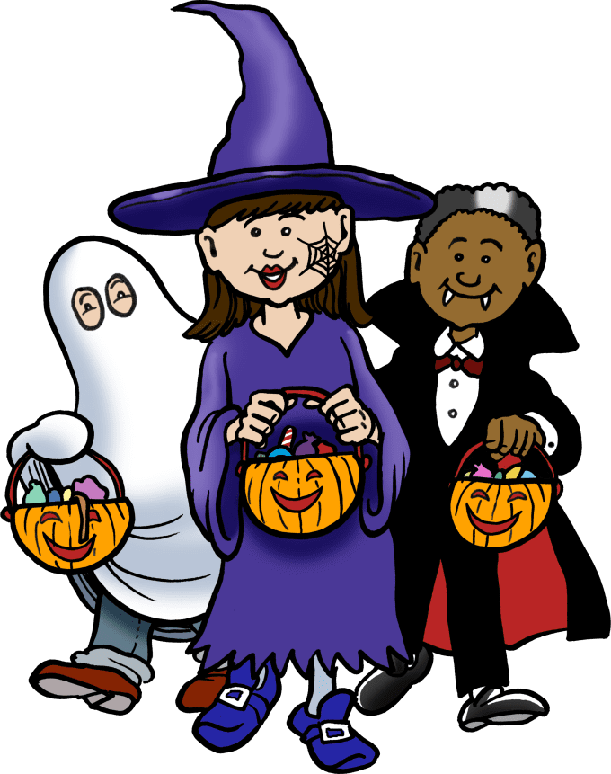 Send You 30 Halloween Original Clip Art Images - Send You 30 Halloween Original Clip Art Images (680x861)