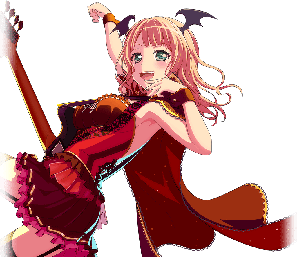 Himari Uehara - Power - Sexy Vampire - Card - Bandori - Himari Uehara -  Power - Sexy Vampire - Card - Bandori - (1024x1024) Png Clipart Download