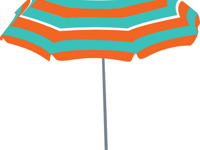 Umbrella Clipart Beach Chair - Umbrella Clipart Beach Chair (640x480)