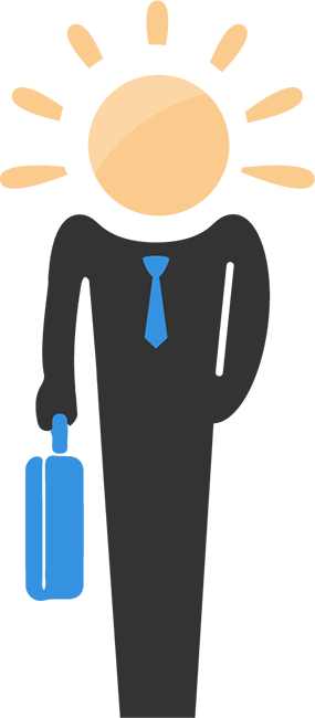 Your Spark Business Man Icon - Your Spark Business Man Icon (285x650)