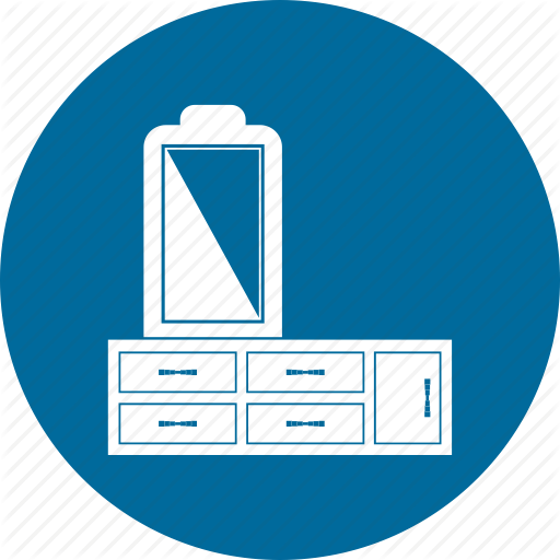 Clip Dresser Clipart Vanity - Clip Dresser Clipart Vanity (512x512)