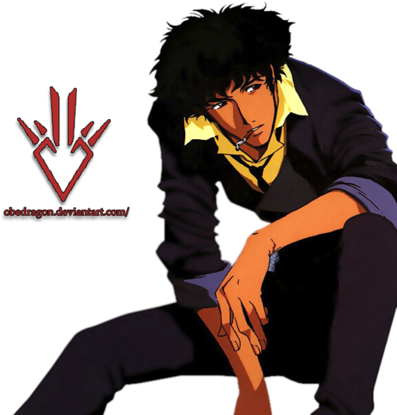 Cowboy Bebop Spike Png - Cowboy Bebop Spike Png (600x627)
