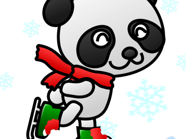 Animal Clipart Ice Skating - Animal Clipart Ice Skating (640x480)