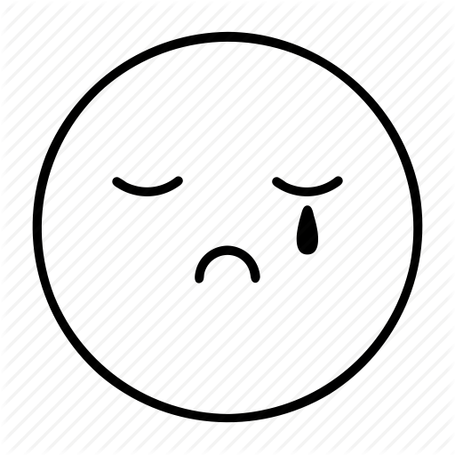 Crying Emoji Emoticon Upset Icon - Crying Emoji Emoticon Upset Icon (512x512)