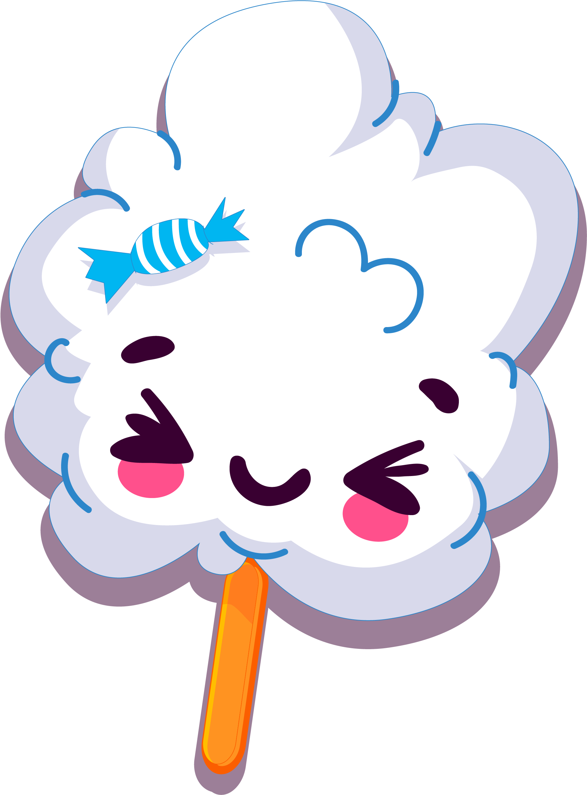 Cotton Clipart Bulb - Cotton Clipart Bulb (2226x2768)