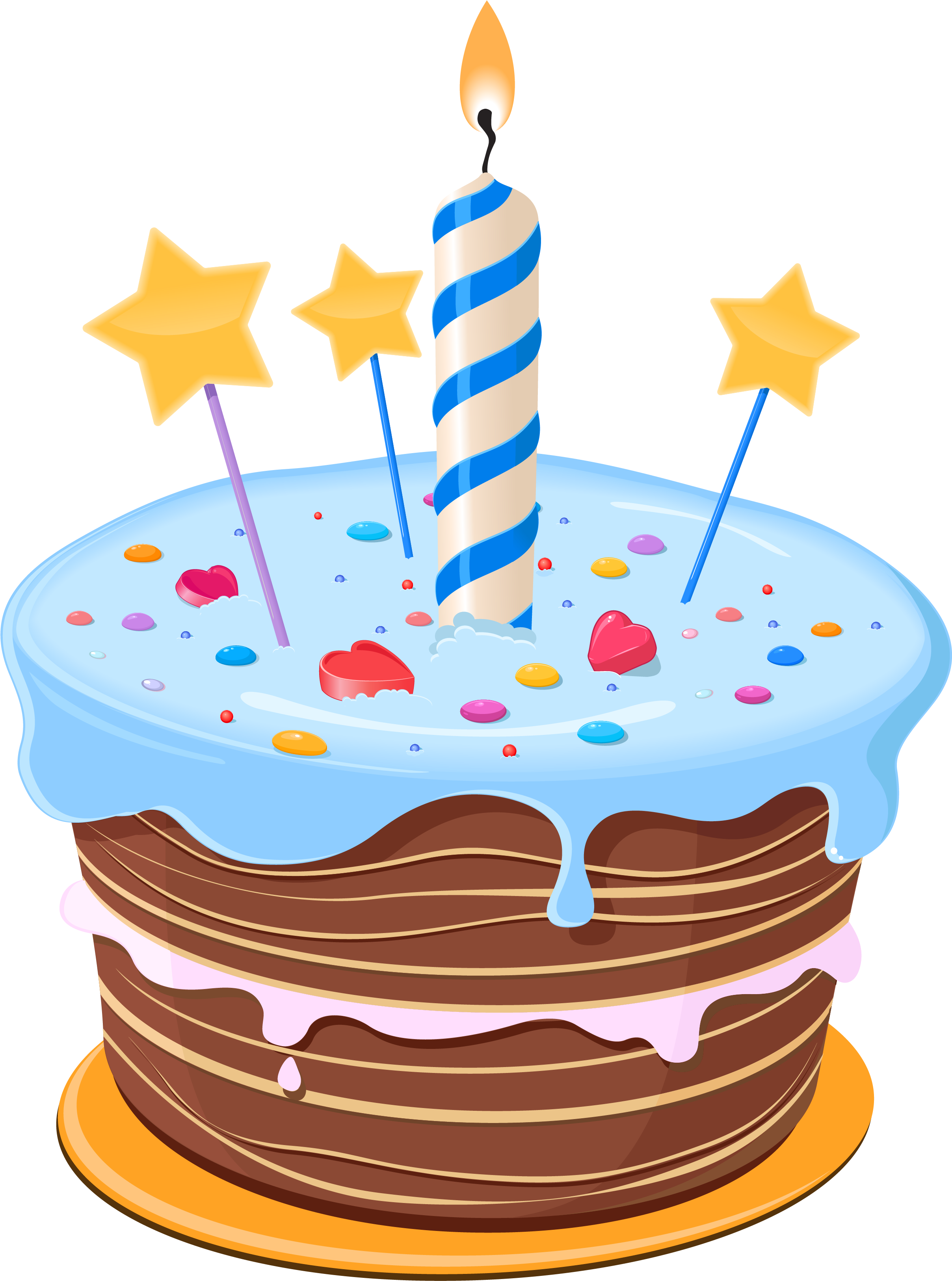 Birthday Cake Clip Art 3id6 Set These Cute Birthday - Birthday Cake Clip Art 3id6 Set These Cute Birthday (2499x3334)