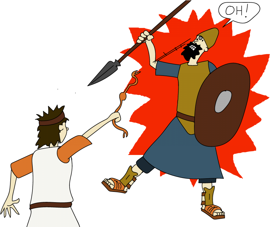 As Goliath Attacked, David Ran Towards Him - As Goliath Attacked, David Ran Towards Him (1024x768)