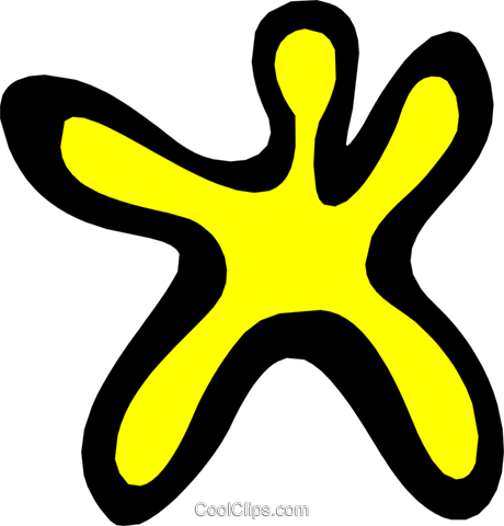 People As Bezier Shapes Royalty Free Vector Clip Art - People As Bezier Shapes Royalty Free Vector Clip Art (460x480)