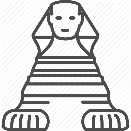 Egypt Clipart Sphynx - Egypt Clipart Sphynx (512x512)