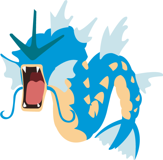 Simple Gyarados - Simple Gyarados (645x632)