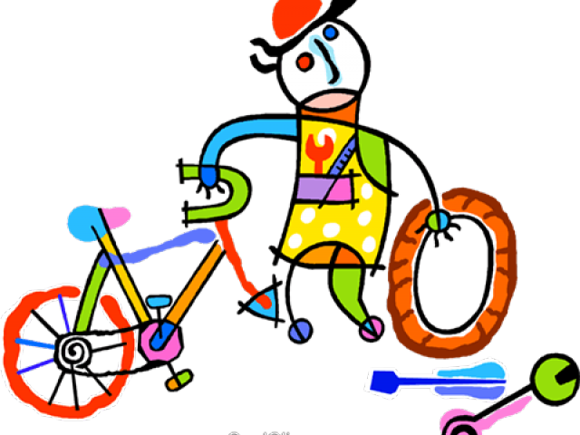 Cycling Clipart Bike Repair - Cycling Clipart Bike Repair (640x480)