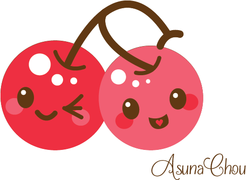 Cherry Clipart Kawaii - Cherry Clipart Kawaii (506x378)