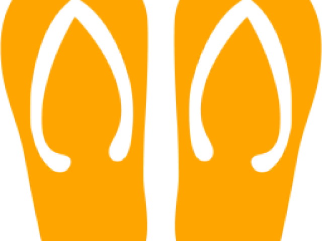 Orange Clipart Flip Flop - Orange Clipart Flip Flop (640x480)