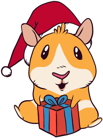 Christmas Guinea Pig Transparent - Christmas Guinea Pig Transparent (512x512)