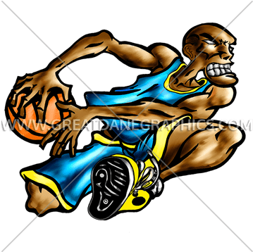 Basketball Run Production Ready Artwork For T-shirt - Basketball Run Production Ready Artwork For T-shirt (385x357)