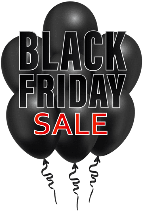Download Black Friday Baloons Clipart Png Photo - Download Black Friday Baloons Clipart Png Photo (481x710)