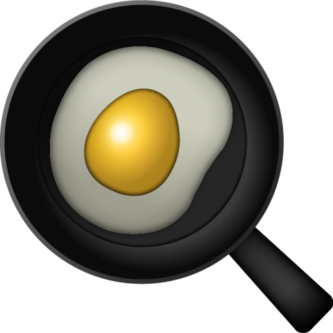 Frying Pan Clipart - Frying Pan Clipart (480x480)