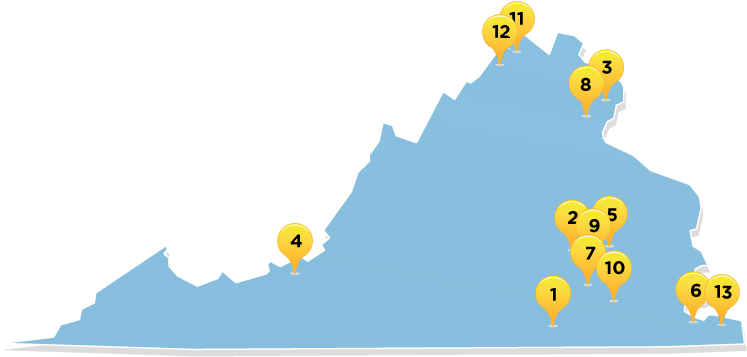 Participating Divisions Map - Participating Divisions Map (750x460)