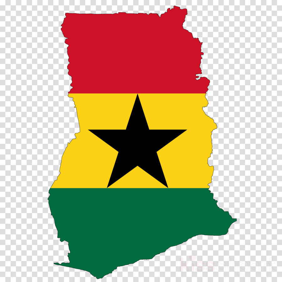 Ghana Flag And Map Clipart Flag Of Ghana National Flag - Ghana Flag And Map Clipart Flag Of Ghana National Flag (900x900)
