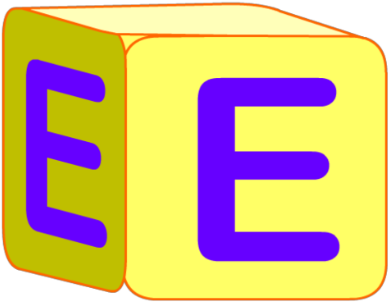 Smart Exchange Usa Alphabet Block E - Smart Exchange Usa Alphabet Block E (420x420)