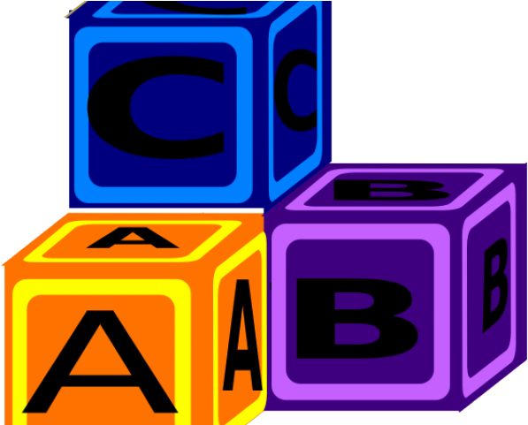 Alphabet Blocks Cliparts - Alphabet Blocks Cliparts (640x480)