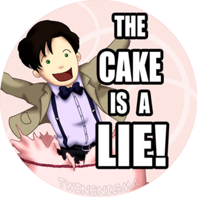 The Cake Is Lies - The Cake Is Lies (400x400)